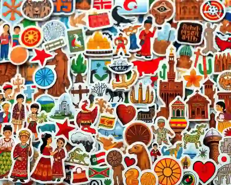 Animated WhatsApp stickers with moving emojis and characters