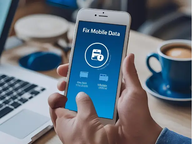 Image depicting Fido mobile data with solutions for resolving connectivity problems.
