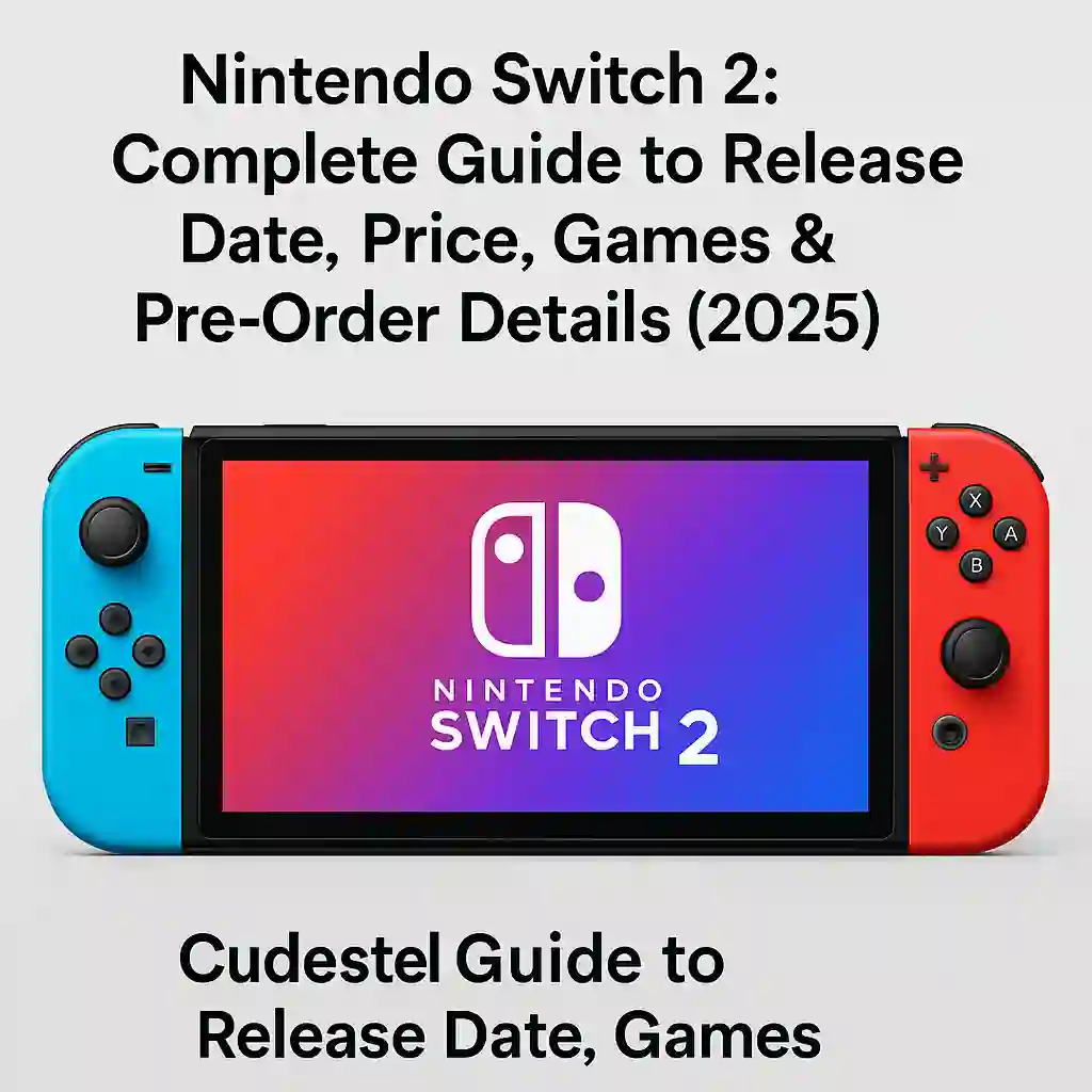 Nintendo Switch 2 release details, including date, price, games, and pre-order information for 2025.