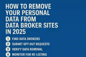 Guide on removing personal data from data broker sites, updated for 2025.