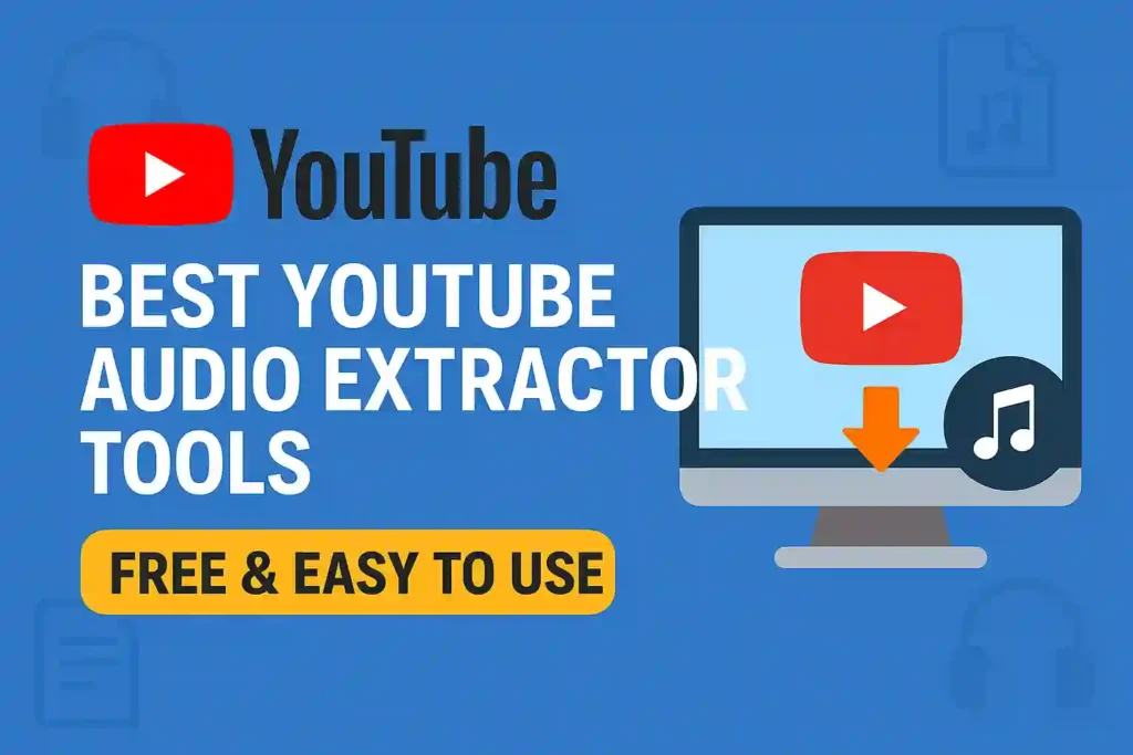 Best YouTube Audio Extractor Tools: Free & Easy to Use