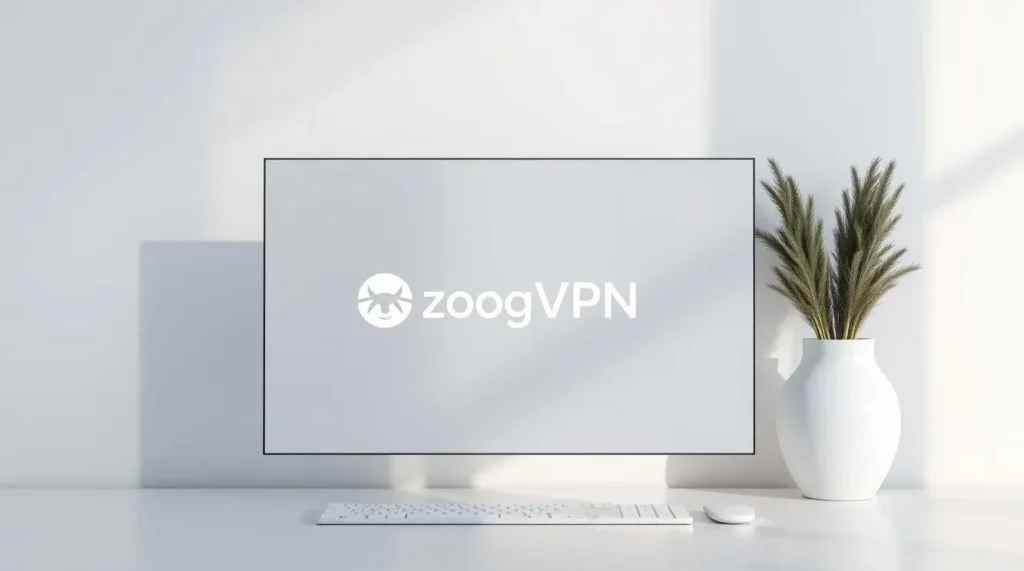 A sleek, minimalist desktop interface showcasing the ZoogVPN logo against a clean, uncluttered background. The logo is prominently displayed, conveying a sense of trust and security. The scene is bathed in soft, diffused lighting, creating a serene and professional atmosphere. The overall composition emphasizes the &amp;quot;no-logs policy&amp;quot; concept, with subtle visual cues hinting at the privacy and anonymity provided by the VPN service. The image should exude a sense of reliability and trustworthiness, aligning with the section title &amp;quot;ZoogVPN: Strict No-Logs Policy&amp;quot;.
