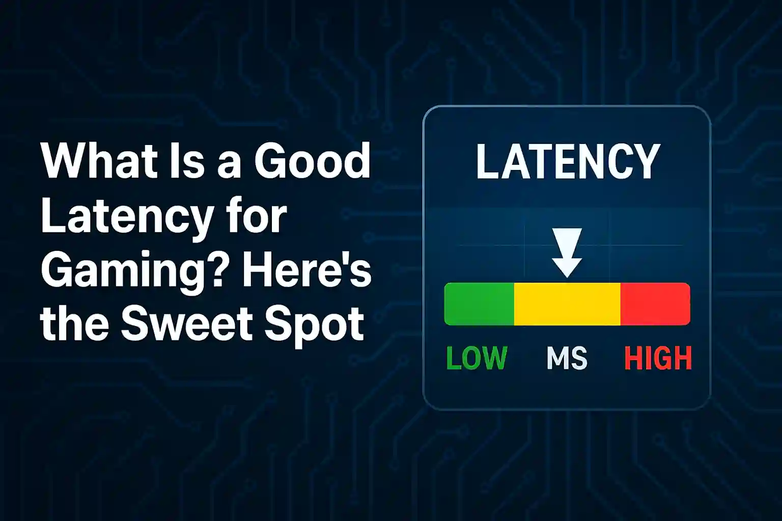 Good latency for gaming explained with ideal ping and smooth gameplay experience