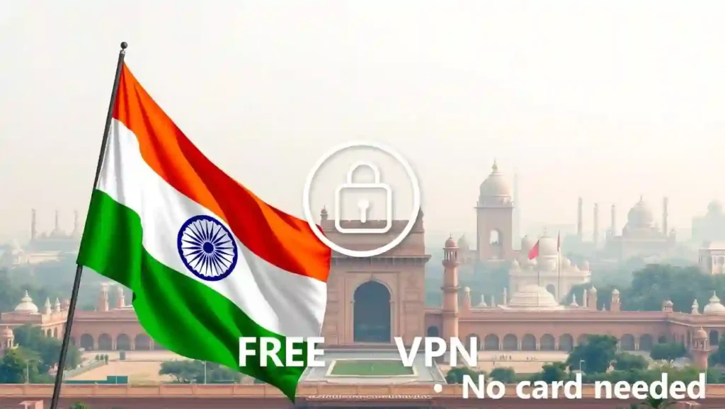 Top Free VPNs for Indian Users: Fast, Safe & No Card Needed