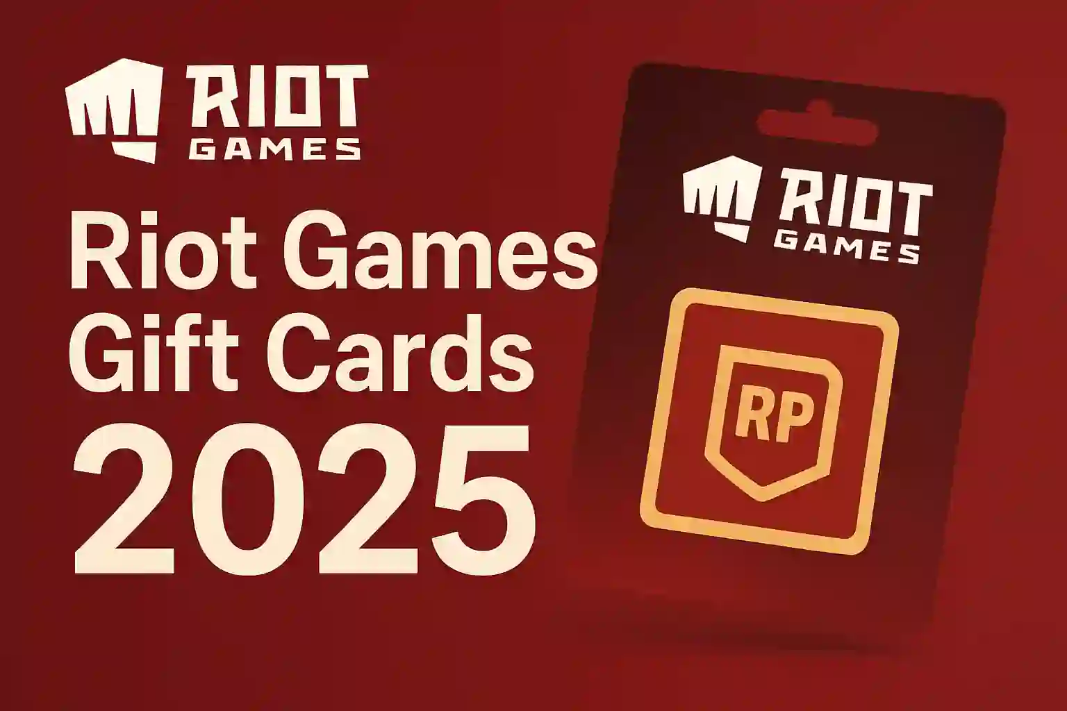Riot Games gift card 2025 with Riot Points and instant email delivery for League of Legends and Valorant.