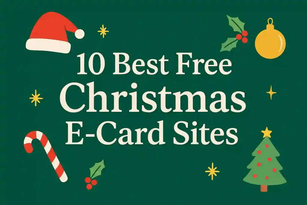 10 Best Free Christmas E-Card Sites to Send Festive Wishes in 2025