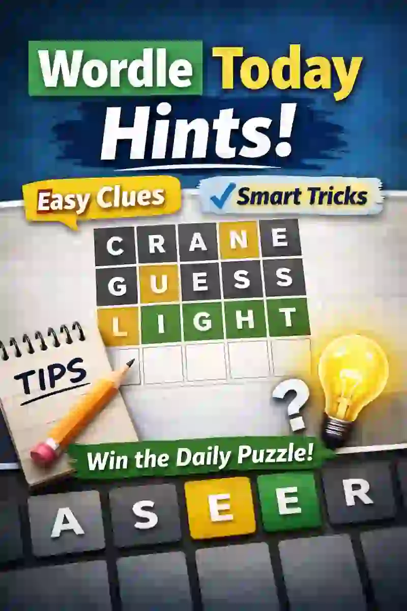 Wordle today hints with easy clues and smart tricks to solve the daily puzzle
