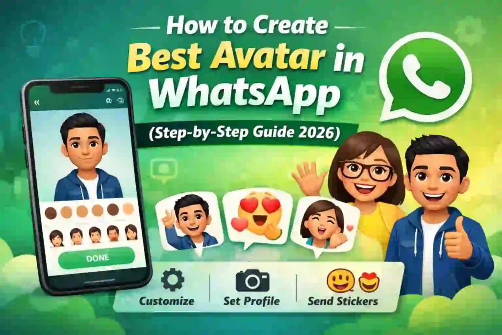 How to Create Best Avatar in WhatsApp (Step-by-Step Guide 2026)