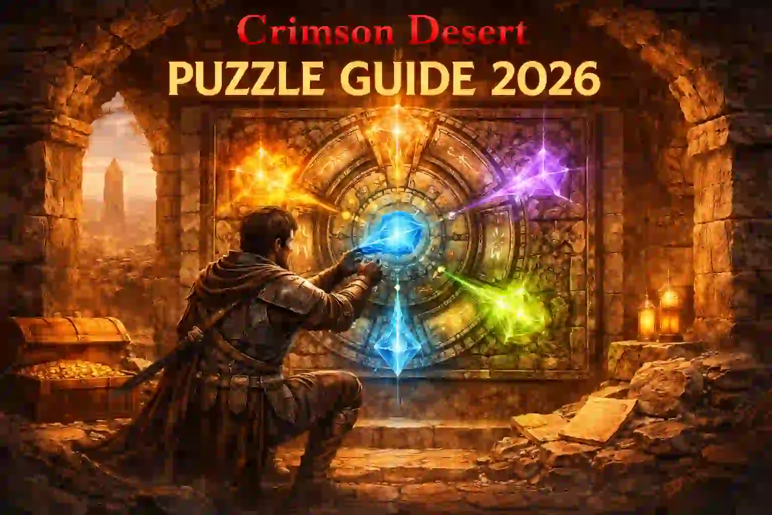 crimson desert puzzle guide 2026 hidden puzzle clues inside ancient ruin