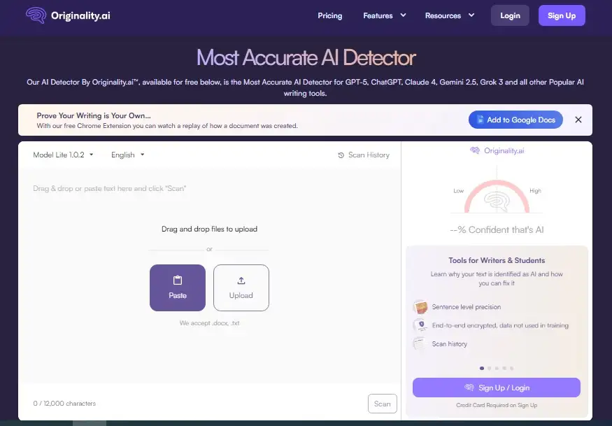 how to detect AI generated text free 2026