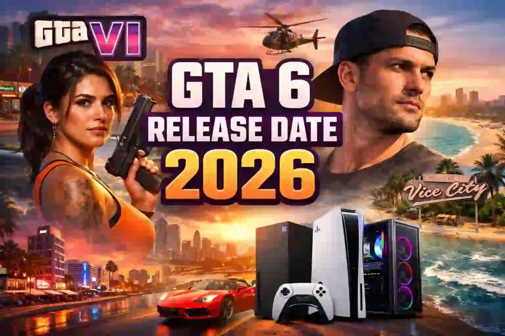 GTA 6 release date 2026 official trailer Vice City map Lucia Jason PS5 Xbox PC