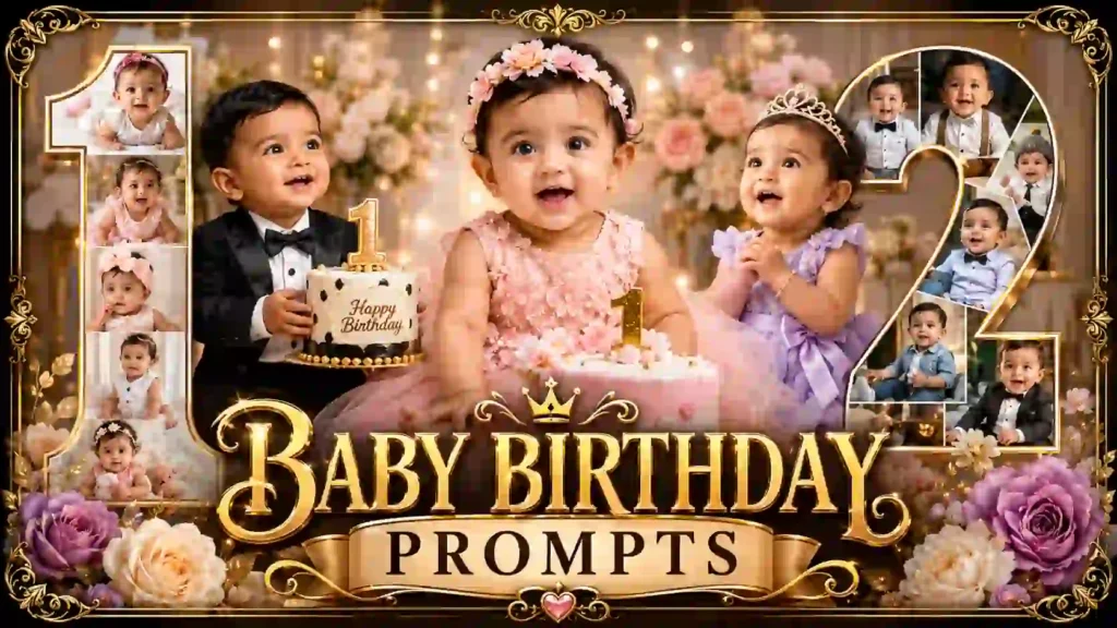 Best ChatGPT Birthday Prompts for Baby Girls & Boys (2026)